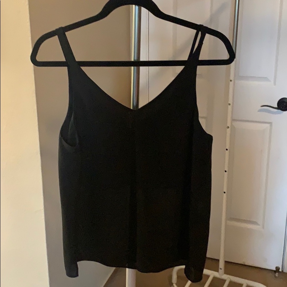Topshop Double Strap V-Back Cami